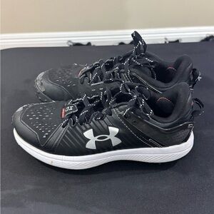 Under Armour Black and White Turf Baseball